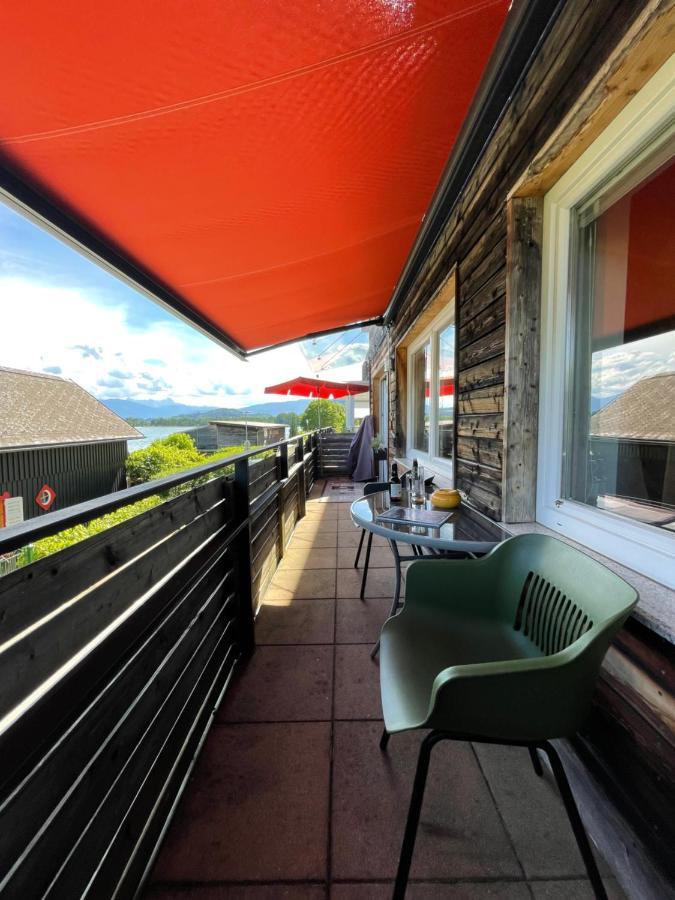 Seewohnung Lucia - Mit Seezugang Annenheim Bagian luar foto